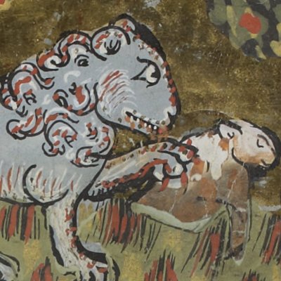 C’est le lion qui mange sa proie (Isopet FR15213) - R. de Montbaston