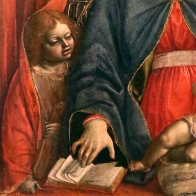 Madone au rideau - Vincenzo Foppa