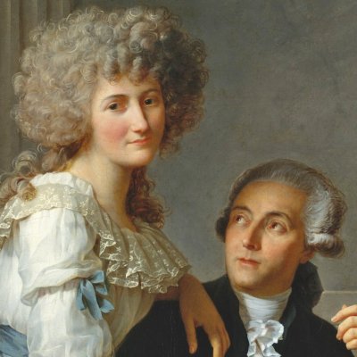 Antoine Laurent Lavoisier et son épouse - David