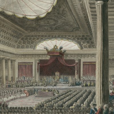 Ouverture des États généraux à Versailles le 5 mai 1789 - Helman > Ch. Monnet