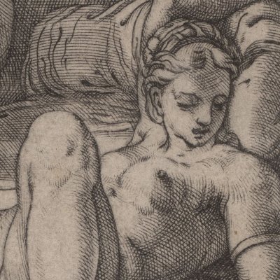Mercure, Hersé et Aglaure - Caraglio > Perin del Vaga (?)