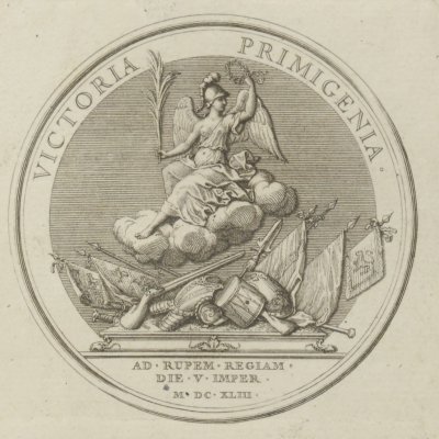 La bataille de Rocroy, 1643 (Médailles… Louis le Grand) - Leclerc ?