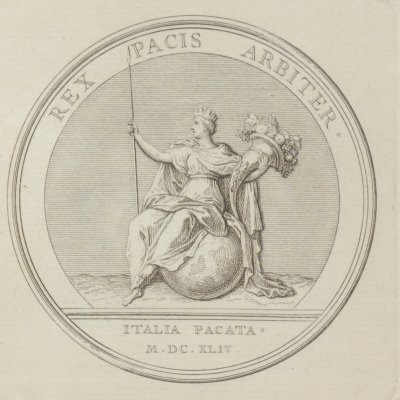 La paix d’Italie, 1644 (Médailles… Louis le Grand) - Leclerc ?