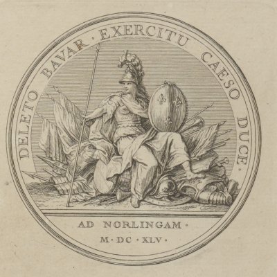 La bataille de Norlingue, 1645 (Médailles… Louis le Grand) - Leclerc ?