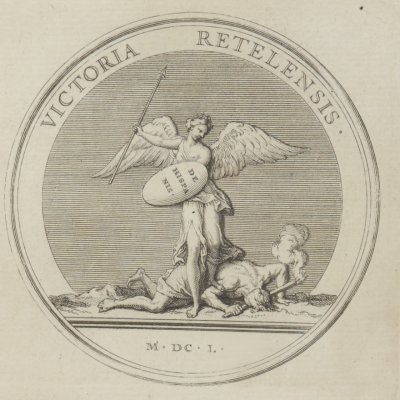 La bataille de Retel, 1650 (Médailles… Louis le Grand) - Leclerc ?