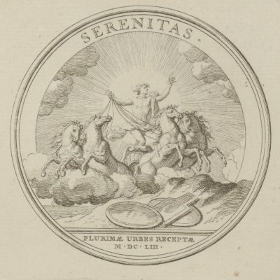 Villes remises sous l’obéissance du Roy, 1653 (Médailles… Louis le Grand)