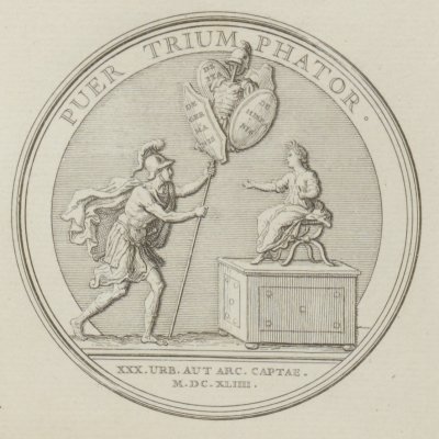 Prise de trente villes, 1644 (Médailles… Louis le Grand) - Leclerc ?