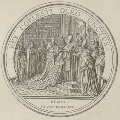 Le sacre du Roy (Médailles… Louis le Grand) - Leclerc ?