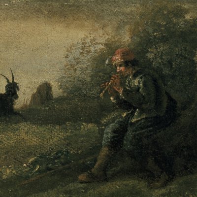 Paysage avec un chevrier - Claude le Lorrain