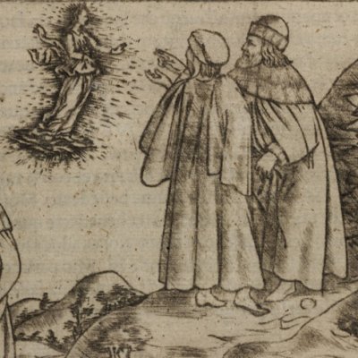 Descente de Béatrice au Limbe (Dante, Enfer, chant 2) - Baccio Baldini