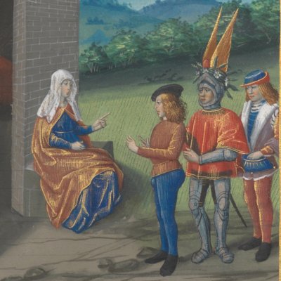 Désir prend la parole (Livre du Cœur d’Amour épris, fr24399)