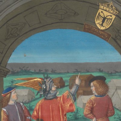 Blason de Néron (Livre du Cœur d’Amour épris, fr24399)