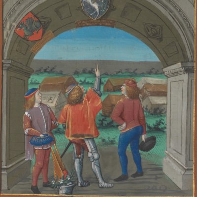 Armes de Thésée (Livre du Cœur d'Amour épris, fr24399)
