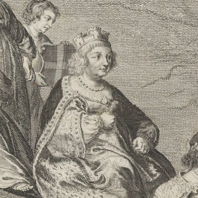 Marie de Médicis en Bérécynthienne - Pieter Nolpe d’après Claes Moeyaert