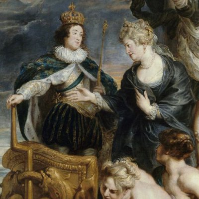 La majorité de Louis XIII (Cycle de Marie de Médicis) - Rubens