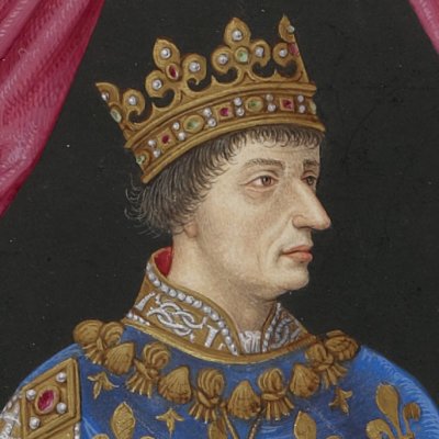 Louis XI (Jean du Tillet, Recueil des rois de France, fol. 147r)