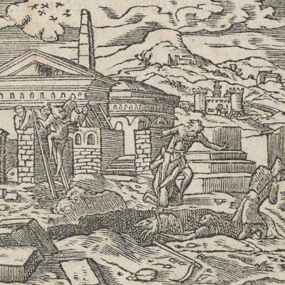 Milan (Emblèmes d’Alciat, 1551, p.8)