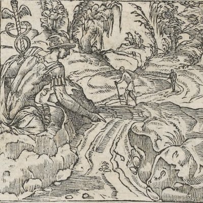 Quà Dii vocant eundum (Emblèmes d’Alciat, 1551, p.14)