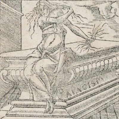 Vitia. Perfidia (Emblèmes d’Alciat, 1551, p.56)