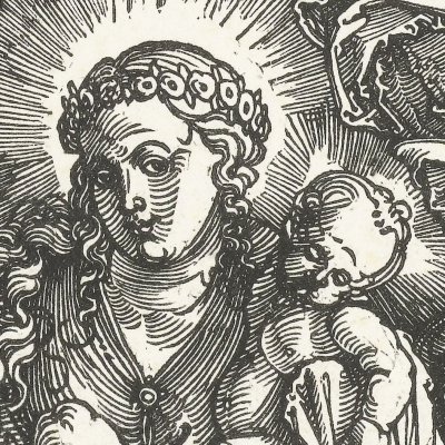 Marie reine des anges - Albrecht Dürer