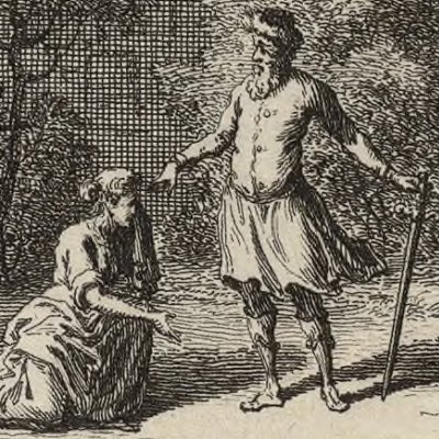 La Barbe bleue (Histoires ou contes du temps passé, La Haye, 1742) - Fokke d'après de Sève