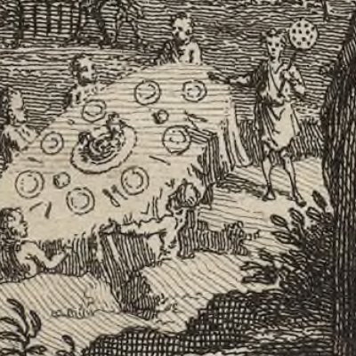 Riquet à la houppe (Histoires ou contes du temps passé, La Haye, 1742) - Fokke d'après de Sève