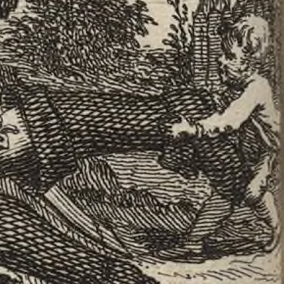 Le petit poucet (Histoires ou contes du temps passé, La Haye, 1742) - Fokke d'après de Sève