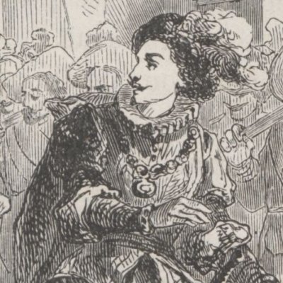Sleeping Beauty: the guards (Fairy Tales, Hachette, 1893) - Beaucé