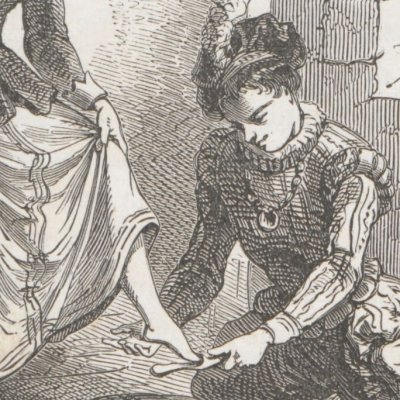 Cendrillon. La pantoufle de verre (Contes de fées, Hachette, 1871) - Forest