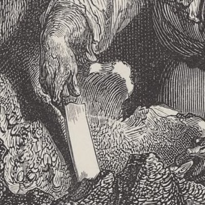 Cendrillon : la citrouille (Contes de Perrault, Hetzel, 1867) - Doré
