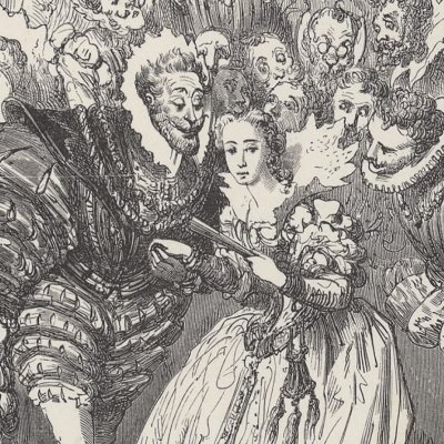 Cendrillon au bal (Contes de Perrault, Hetzel, 1867) - Doré