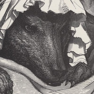 Le petit chaperon rouge (Contes de Perrault, Hetzel, 1867) - Doré