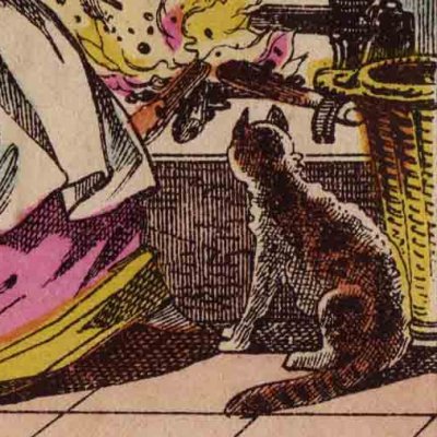 La 1ère fille du gentilhomme (Cendrillon, livre d’images d’Épinal)