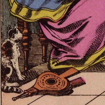 Cendrillon et sa marraine (Cendrillon, livre d’images d’Épinal)