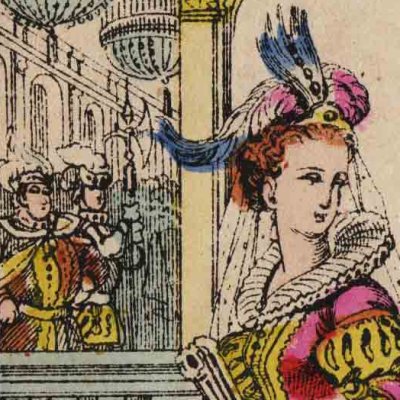 Cinderella leaves the ball (Cinderella, French picture book)