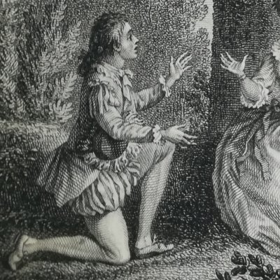 Gracieuse et Percinet (Cabinet des fées, t2, 1785) - Marillier