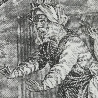Les 1001 nuits. Mort du petit bossu (Cabinet des fées, t8, 1785) - Marillier