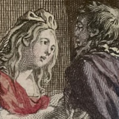 Livre II. Marcia et Caton (La Pharsale, éd. Marmontel) - Gravelot