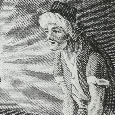 1001 nuits. Histoire de Ganem (Cabinet des fées, t10, 1785) - Marillier