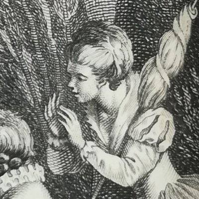 Le loup galleux (Cabinet des fées, t31, 1785) - Marillier