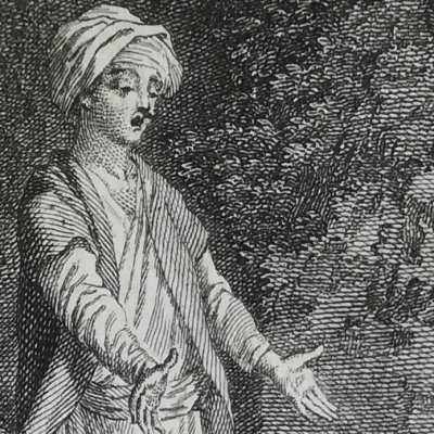 Génies. Alfouran et Sanballad (Cabinet des fées, t29, 1785) - Marillier