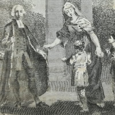 Frontispice du vol. 2 (The Tales of the Genii, 1764) - Walker