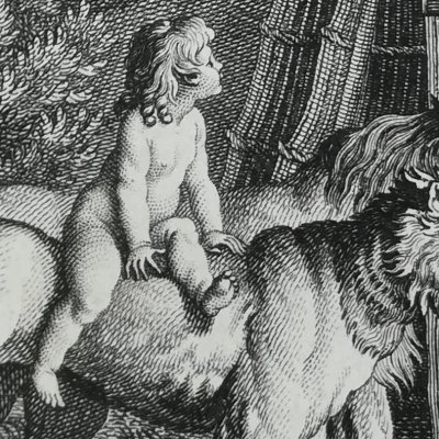 La Princesse Lionnette & le Prince Coquerico (Cabinet des fées, t33, 1785) - Marillier