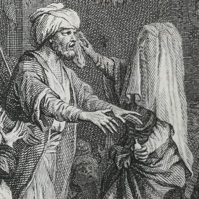 1001 quart d’heure. Abubeker (Cabinet des fées, t22, 1785) - Marillier