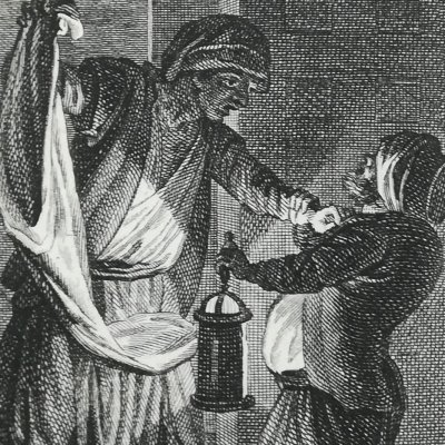 1001 quart d’heure. Les 3 bossus de Damas (Cabinet des fées, t21, 1785) - Marillier
