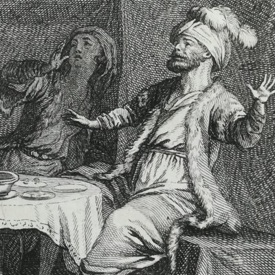 1001 quart d’heure. Nérouz & Munaz (Cabinet des fées, t21, 1785) - Marillier