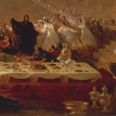 Le festin de Balthasar - John Martin