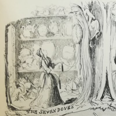 Quatre contes (Pentamerone, Londres, 1848) - Cruikshank
