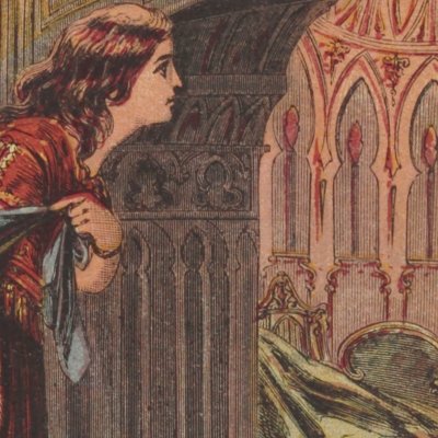 La Belle découvre son appartement (La Belle et la Bête, Hachette)
