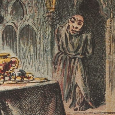 Apparition de la Bête (La Belle et la Bête, Hachette)